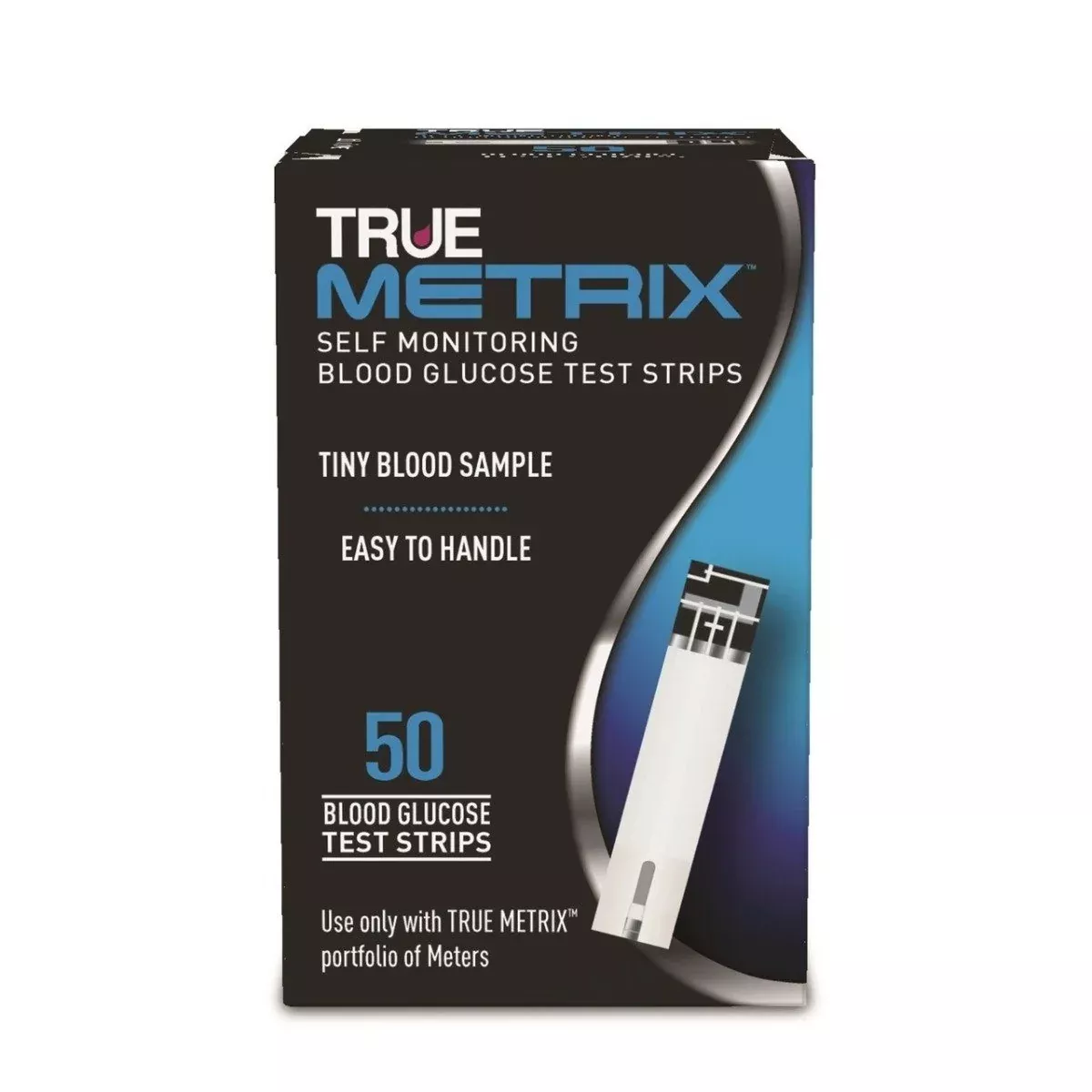 Nipro Diagnostics True Metrix™ Medi Blood Glucose Test Strips (50 Count)