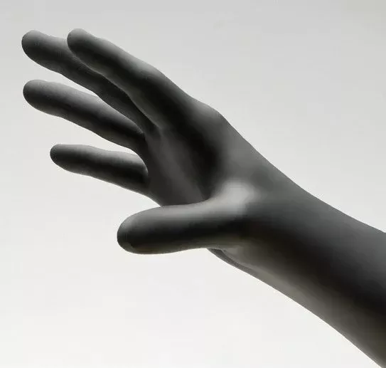 Nitriderm Ultra Black Nitrile Exam Gloves