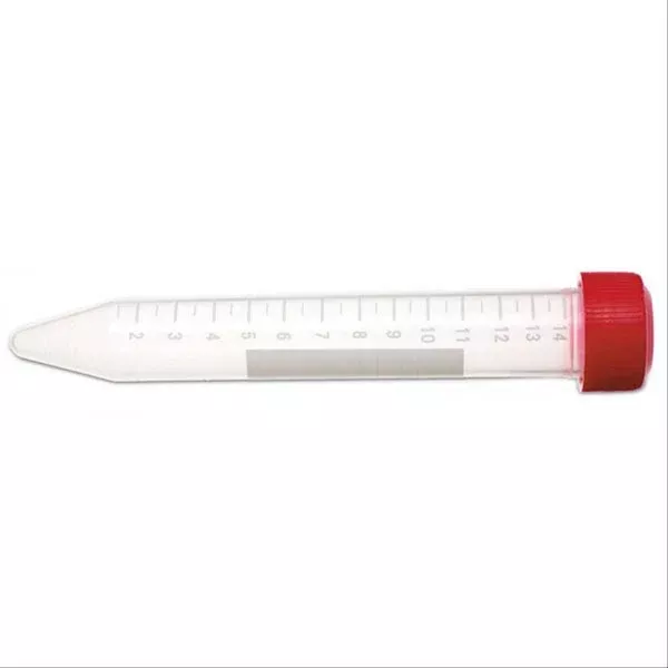 Non-Sterile Polypropylene 15mL Research Grade Conical Centrifuge Tubes with Screw Caps Non-Sterile • 17mm x 120mm ,500 Per Pack