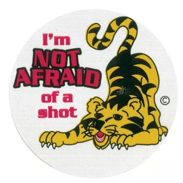 "Not Afraid" Award Stickers Not Afraid ,200 / roll