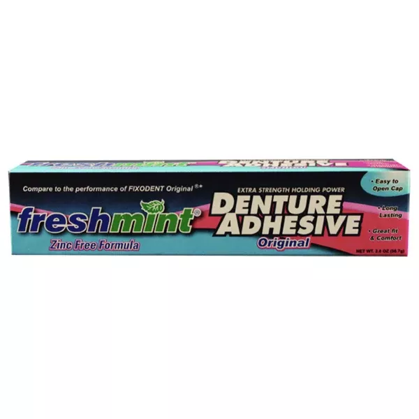 NWI Freshmint Denture Adhesive, 2 oz. AM-99-DA2