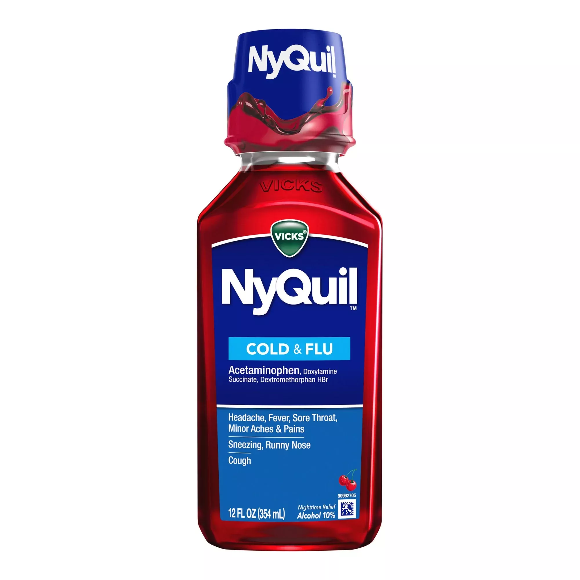 NyQuil Cold & Flu, Cherry Flavor