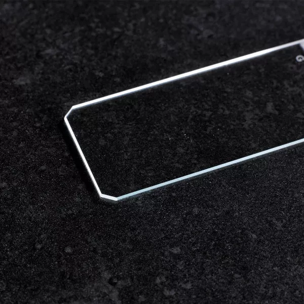One-Side Frost Premium Slides with Clipped Corners and Beveled Edges Clipped Corners and Beveled Edges ,1440 Per Pack