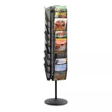 Onyx Magazine Stand Onyx Rotating Mesh Magazine Stand ,1 Each