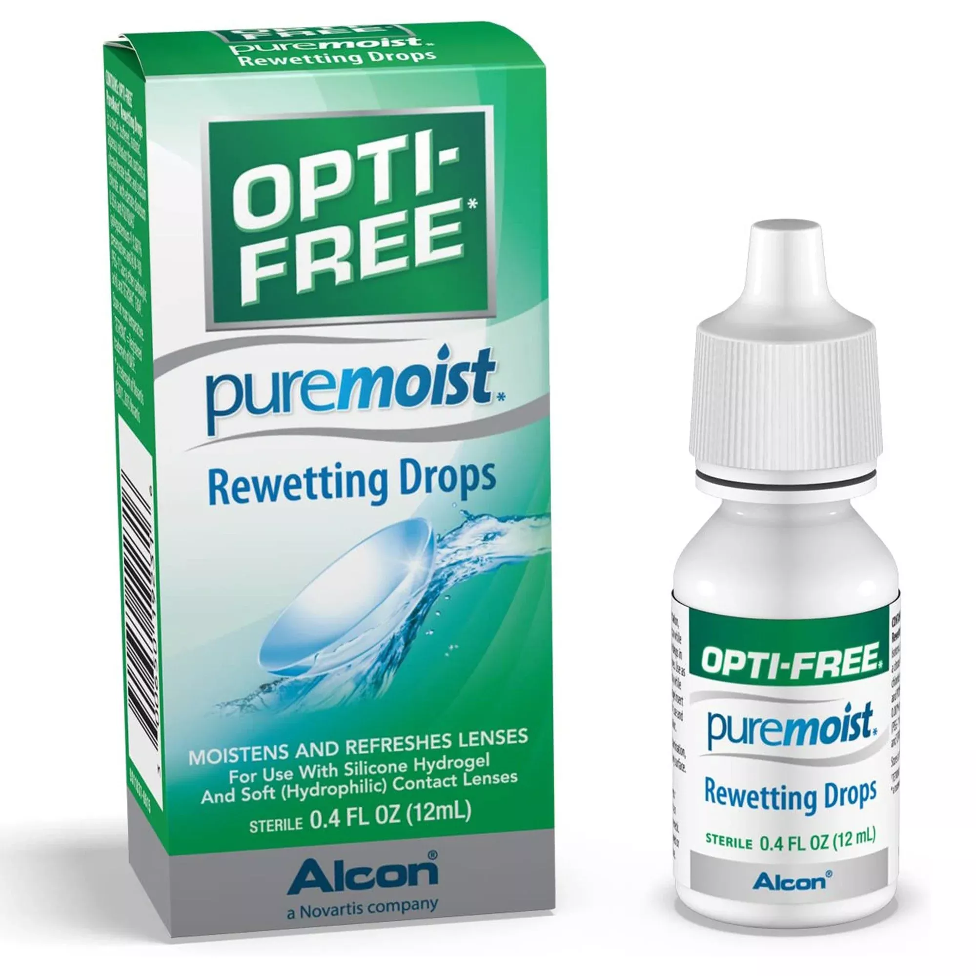 Opti Free Puremoist Citrate Buffer / Sodium Chloride Rewetting Drops