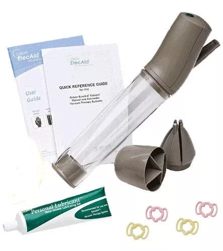 Osbon ErecAid Esteem MANUAL or BATTERY Operated Vacuum ED Therapy System