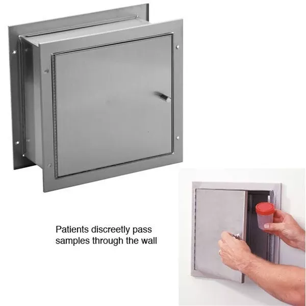 Pass-Through Locking Specimen Cabinet Pass-Through Locking Specimen Cabinet 13.5"W x 6"D x 12.5"H • Inside Dimensions: 12"W x 5"D x 11.25"H ,1 Each