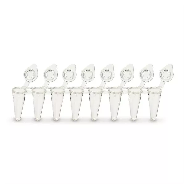 PCR Tubes with Individual Dome Caps Dome Cap • Assorted ,120 / pk