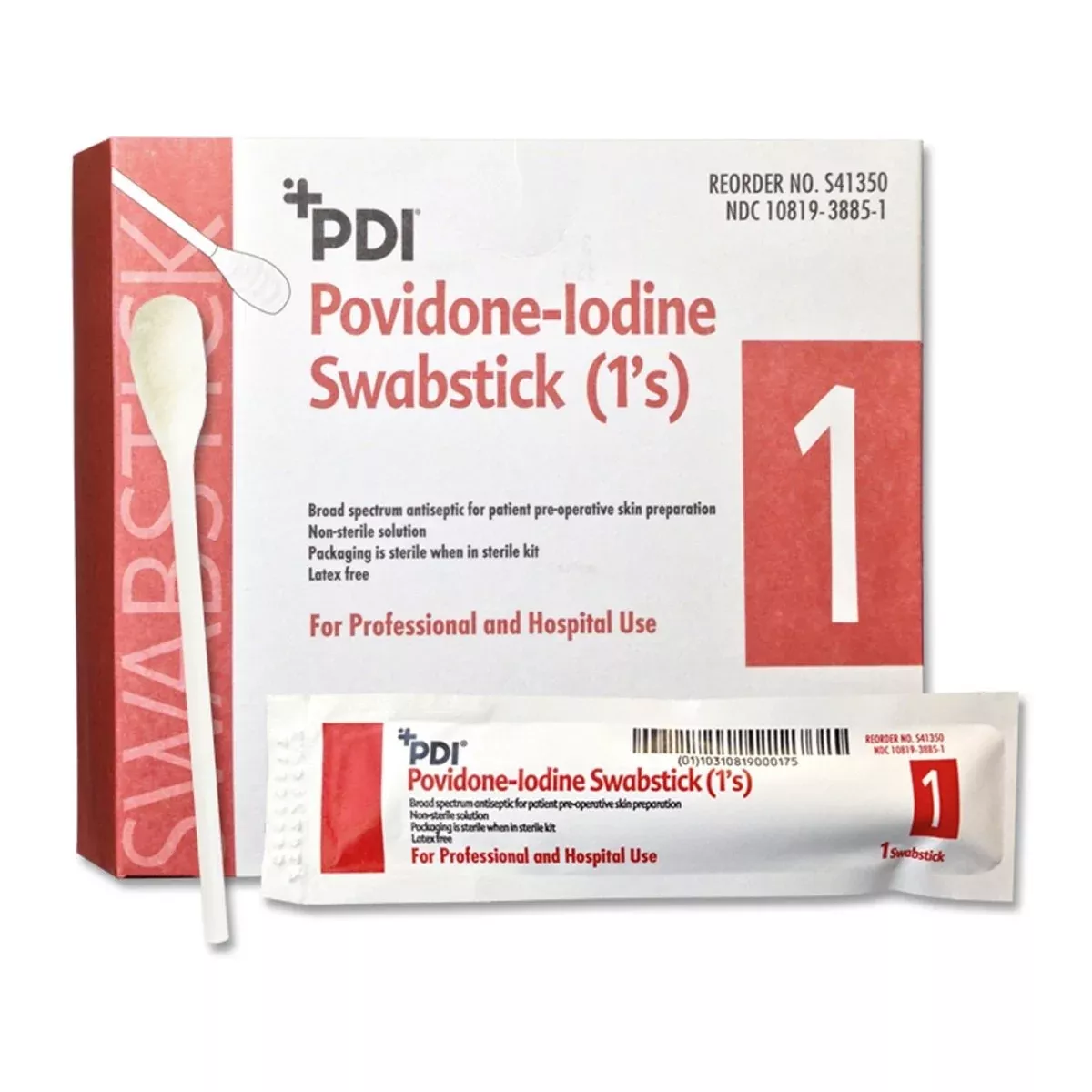 PDI PVP Iodine Prep Swabsticks