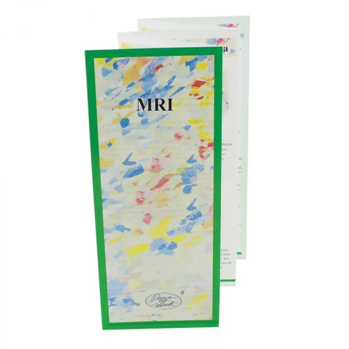 Peace Of Mind Patient Brochure Mri Exam English And Spanish - 100 Per Pack