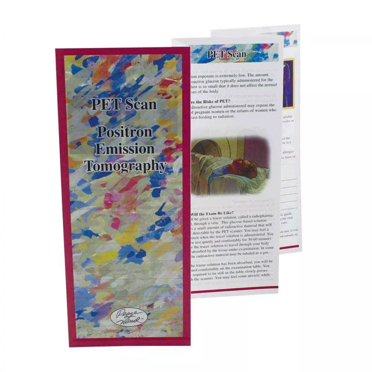 Peace Of Mind Patient Brochure Pet Scan English And Spanish - 100 Per Pack
