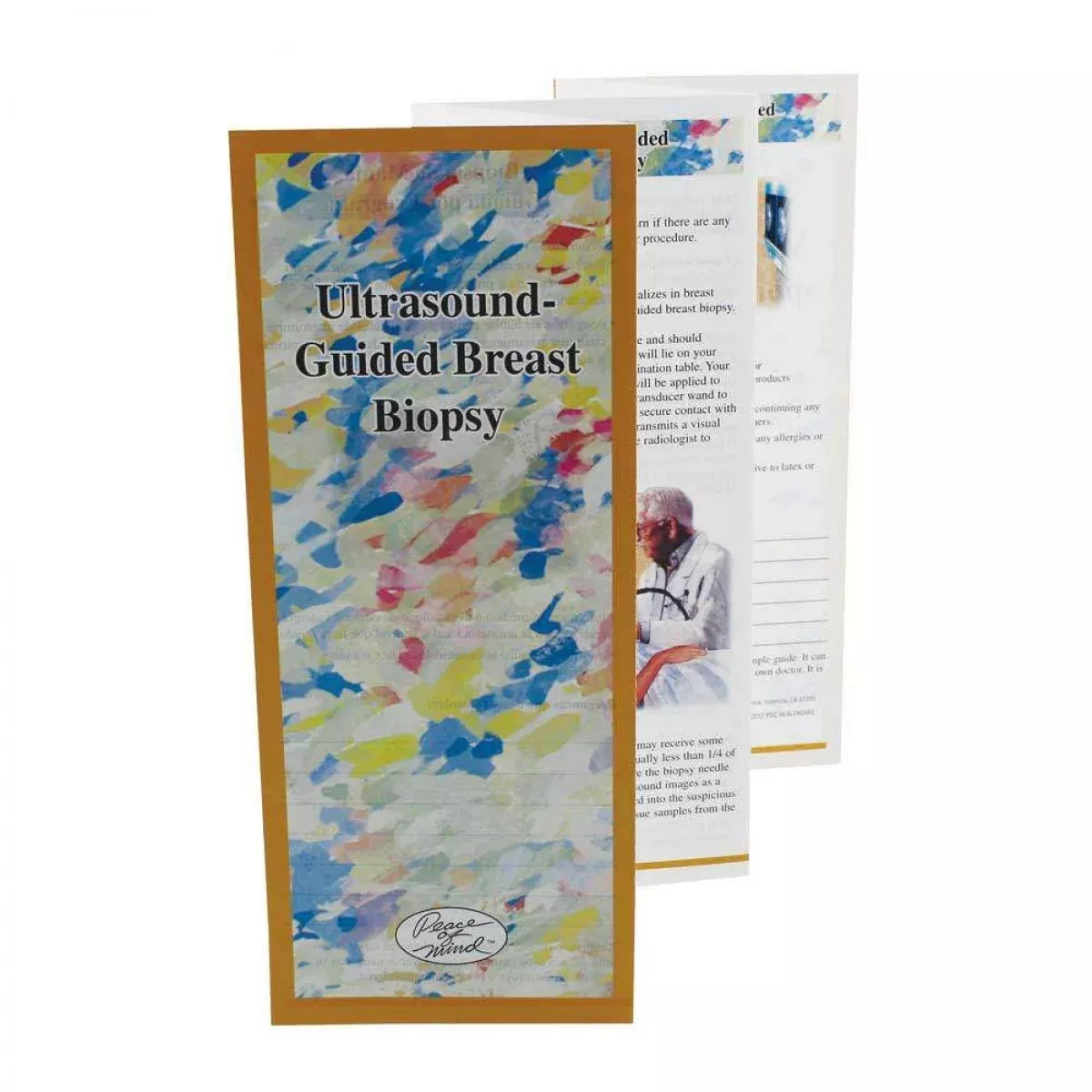 Peace Of Mind Patient Brochure Ultrasound Guided English And Spanish - 100 Per Pack
