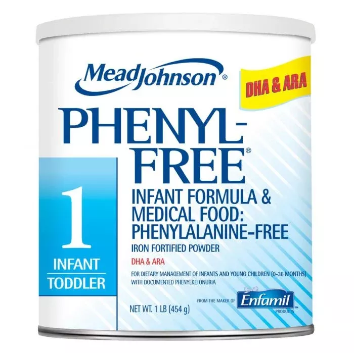 Phenyl-Free1 Powder 1 lb Can, Vanilla, 2280cal
