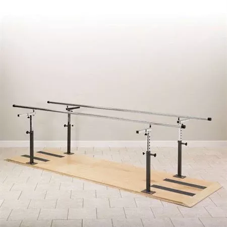 Physical Therapy Platform Mounted Parallel Bars Physical Therapy Platform Mounted Parallel Bars • 18"W x 24"L x 26"H ,1 Each