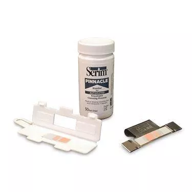 Pinnacle for Auto Enzymatic Cleaner Bottle 1 Bottle of 10 Strips Plus Resin Holder ,1 Each