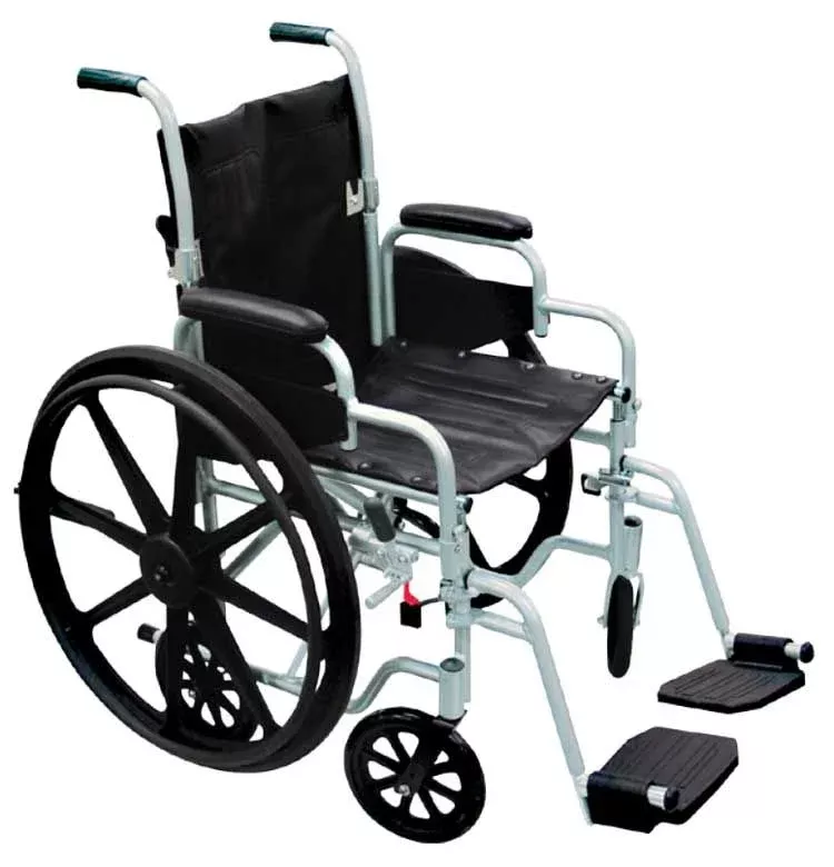 Poly-Fly Wheelchair and Transport Chair - Drive Medical