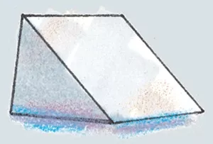 Position Aid 45 Degree Wedge Gray Stay-Dry 10X10X10 1 Per Each