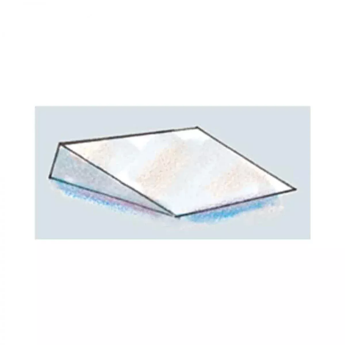 Position Aid Cranial Block Gray Stay-Dry 3 3/4" X 9" X 8" 2 Per Pack