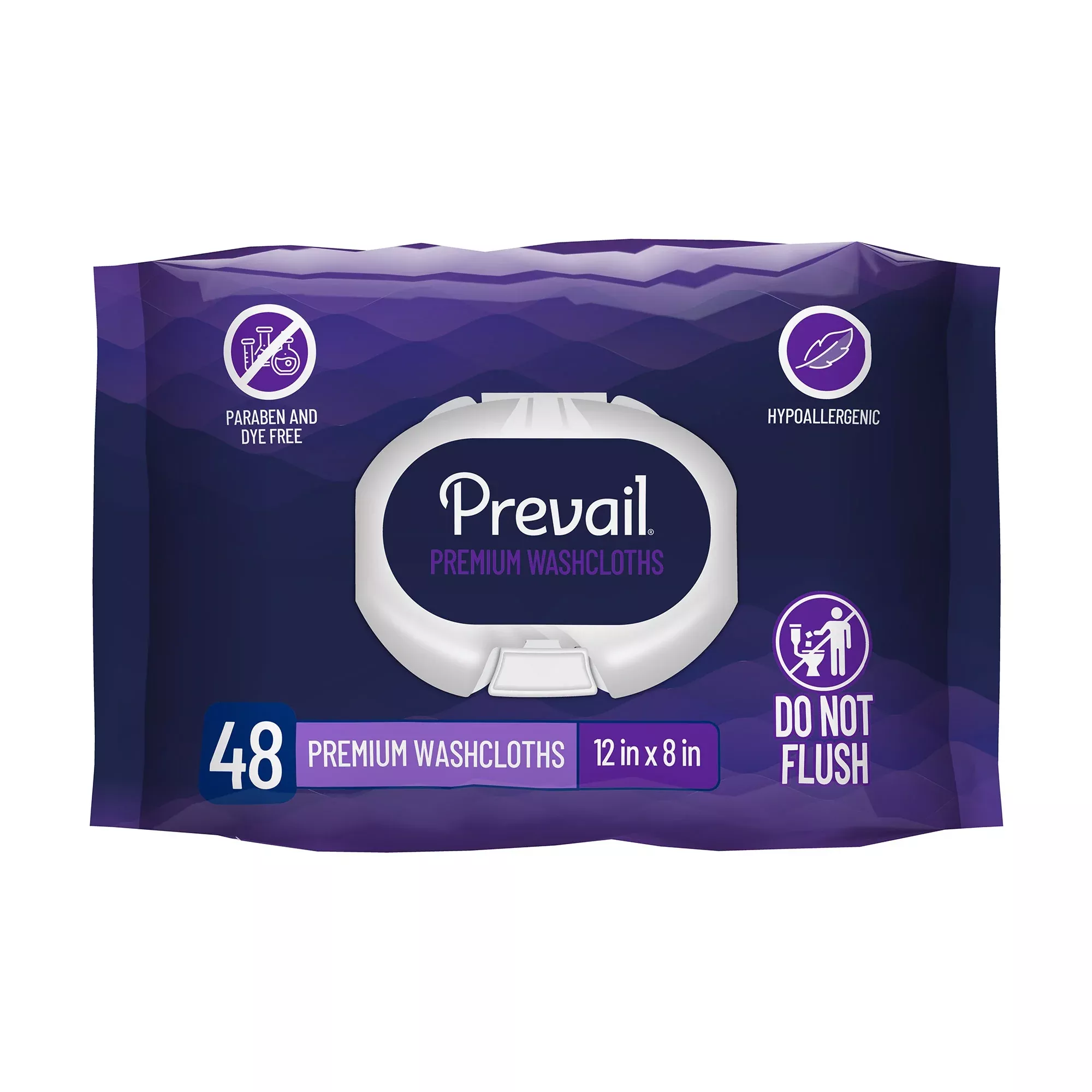 Prevail Premium Adult Washcloths