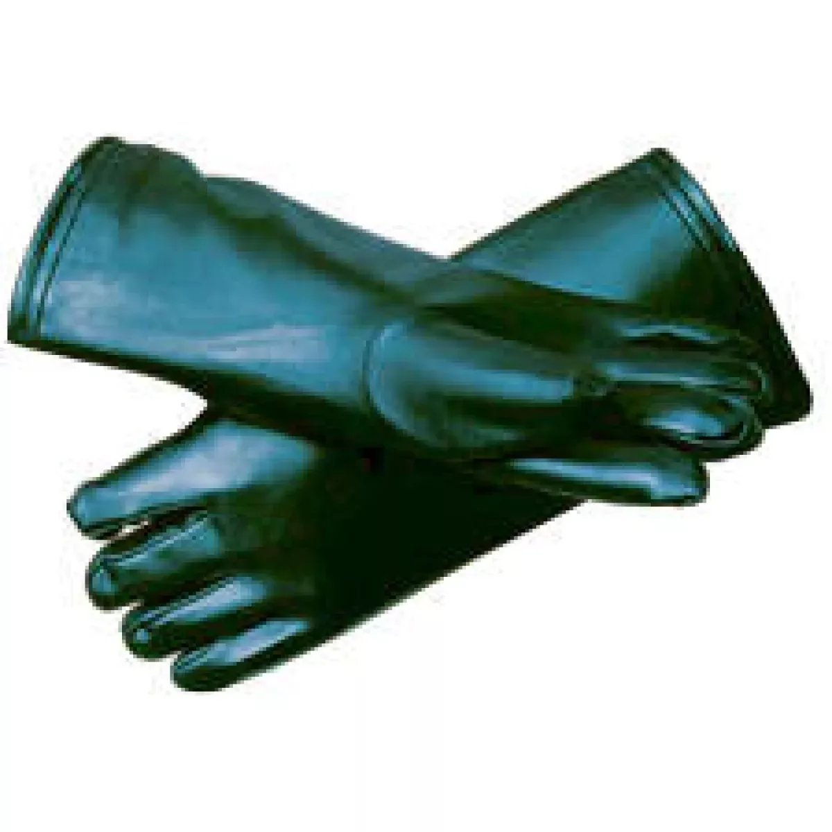 Protective Apparel Left 5 Finger Glove Black Vinyl 1 Per Each