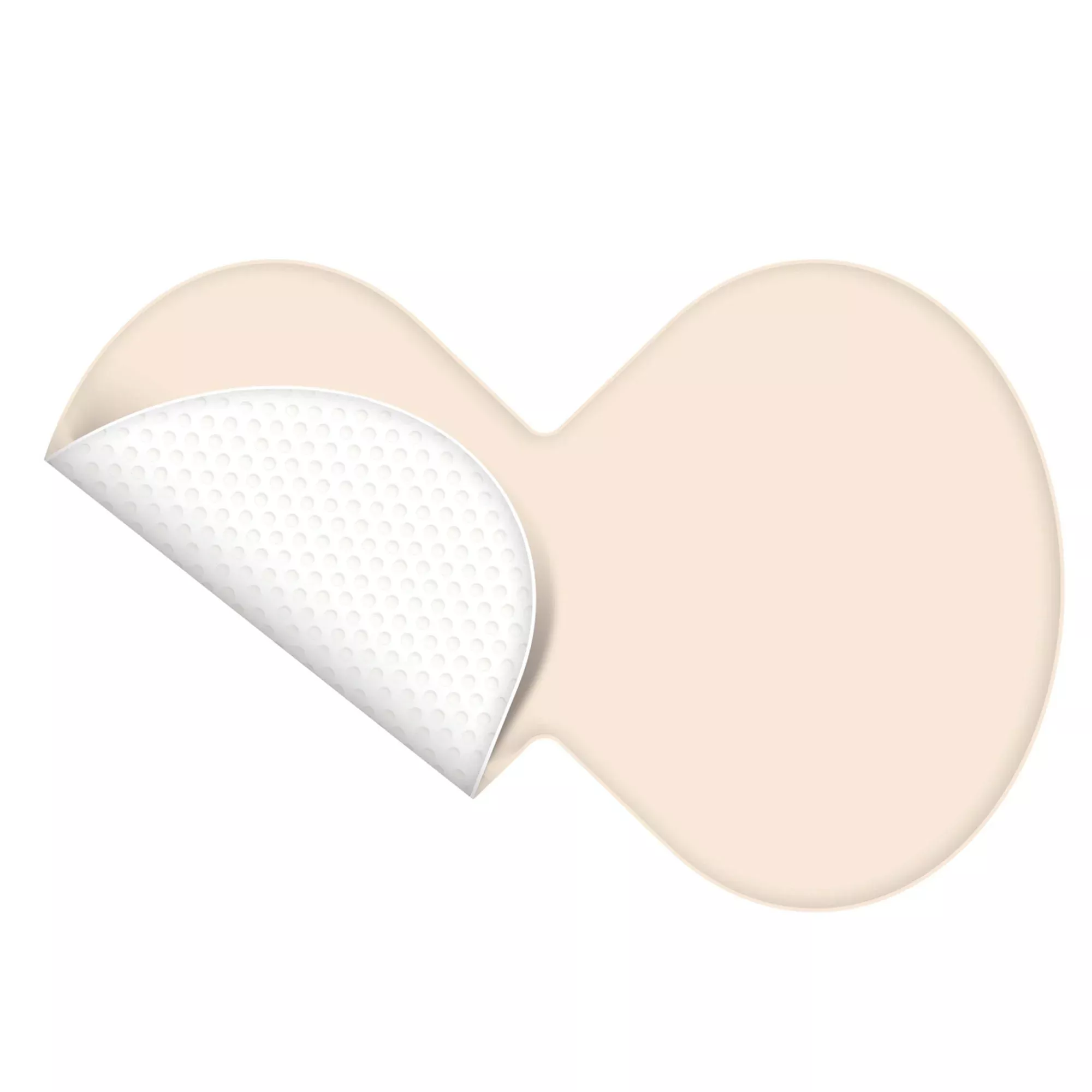 Proximel Non-Border Foam Dressing, 5 x 8 Inch for Heels