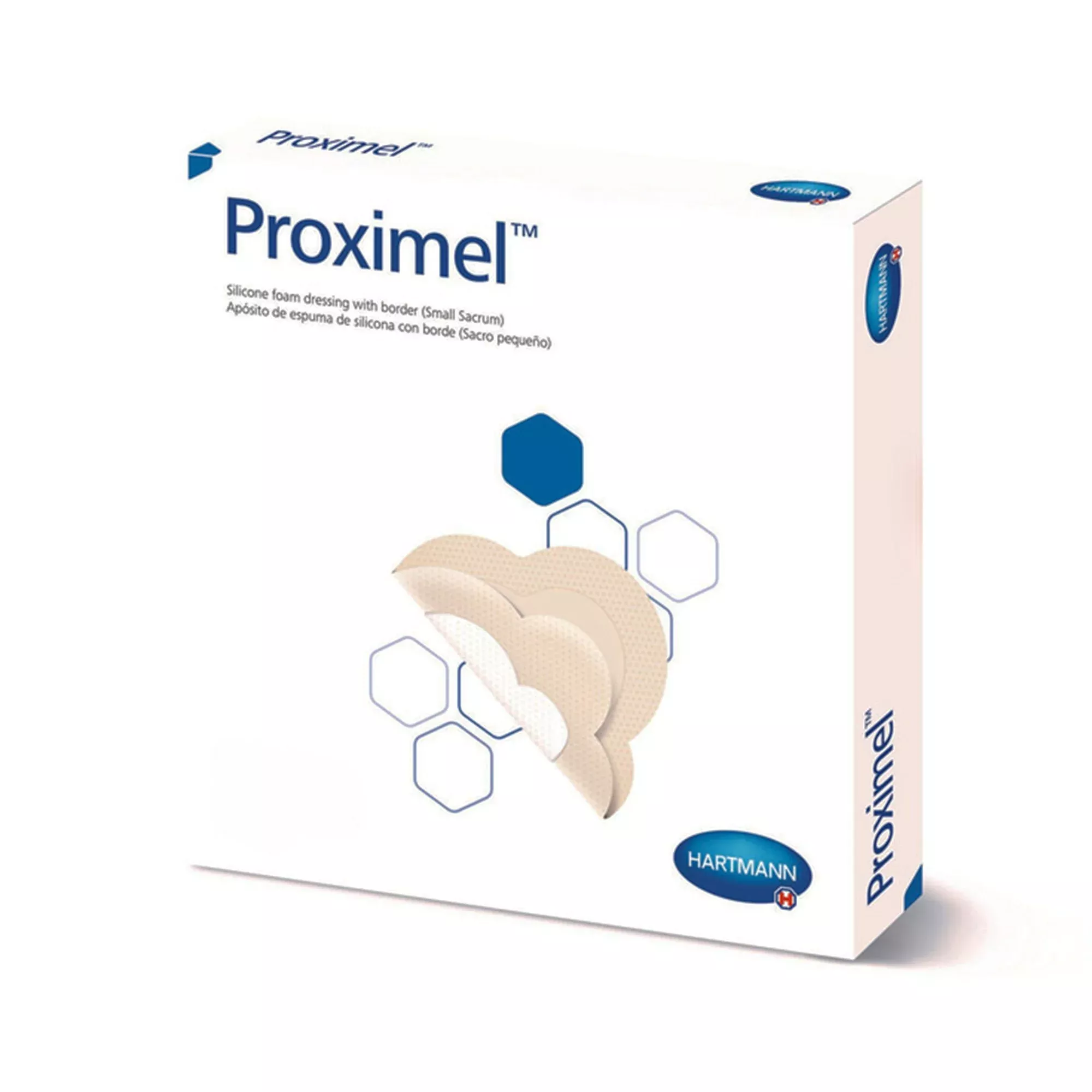 Proximel Silicone Adhesive Foam Dressing, 4 x 12 Inch