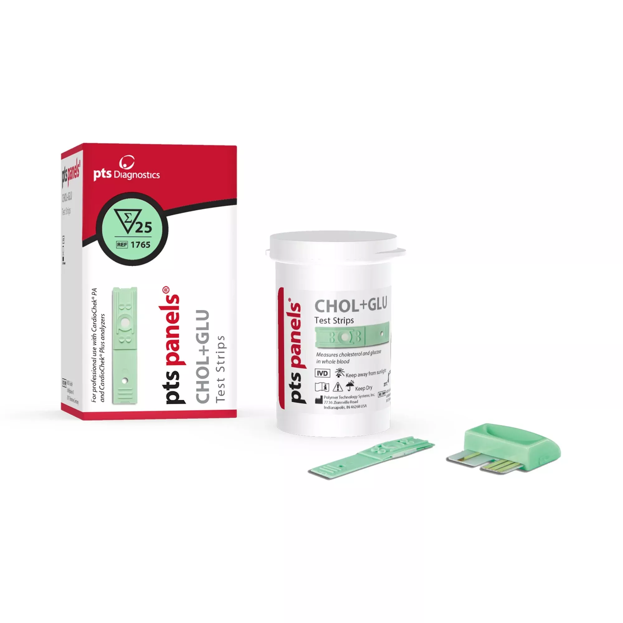 PTS Panels General Chemistry Reagent, Cholesterol and Glucose tests