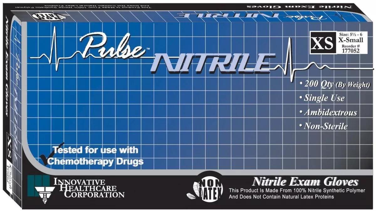 Pulse Nitrile Exam Gloves