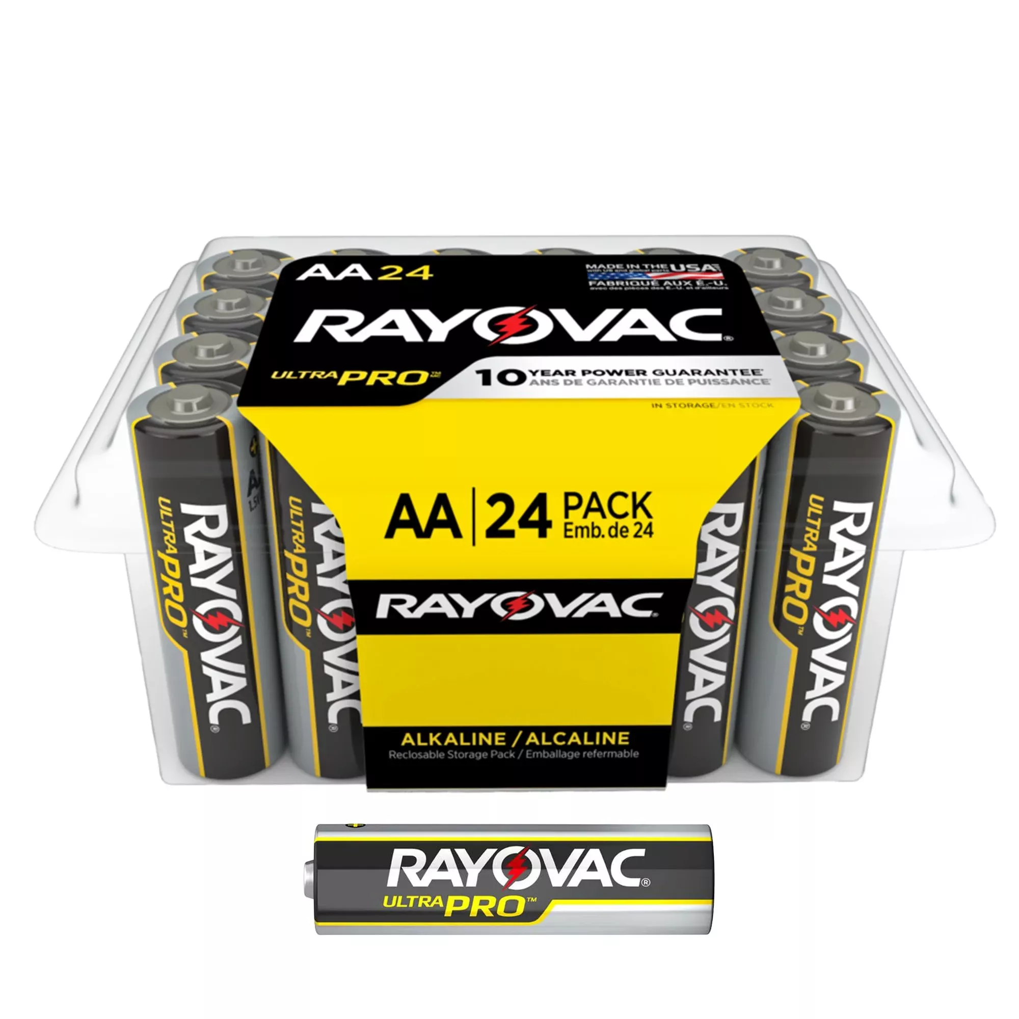 Rayovac Ultra Pro™ Alkaline AA Batteries, 24 Pack
