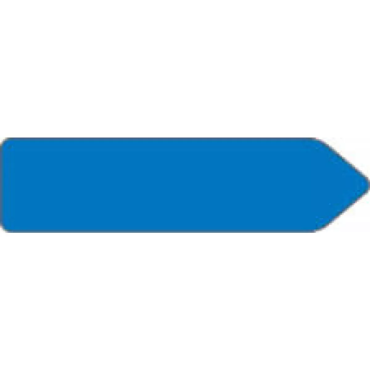 Redi-Tag Flags & Tags Arrow Refill Blue Removable 1 3/4" X 9/16" 120 Per Roll, 6 Rolls Per Pack