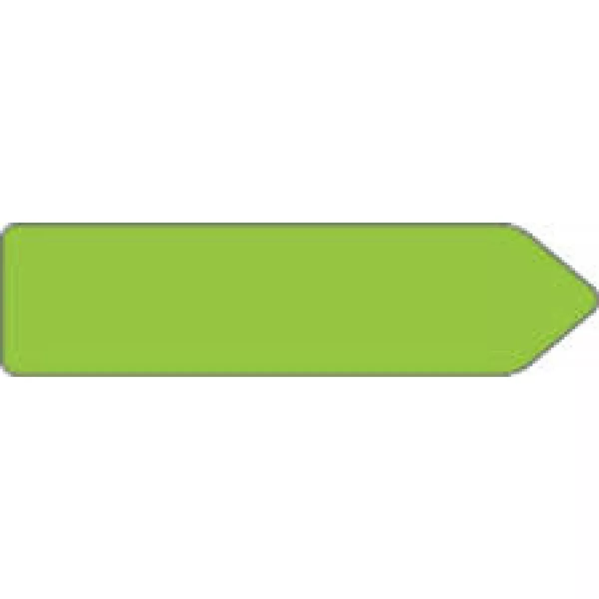 Redi-Tag Flags & Tags Arrow|Refill Light Green Removable 1 3/4" X 9/16" 120 Per Roll, 6 Rolls Per Pack