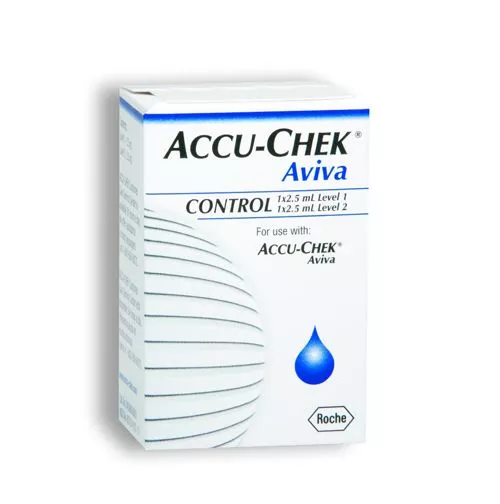 Roche ACCU-CHEK Aviva 2 Level Glucose Control Solution