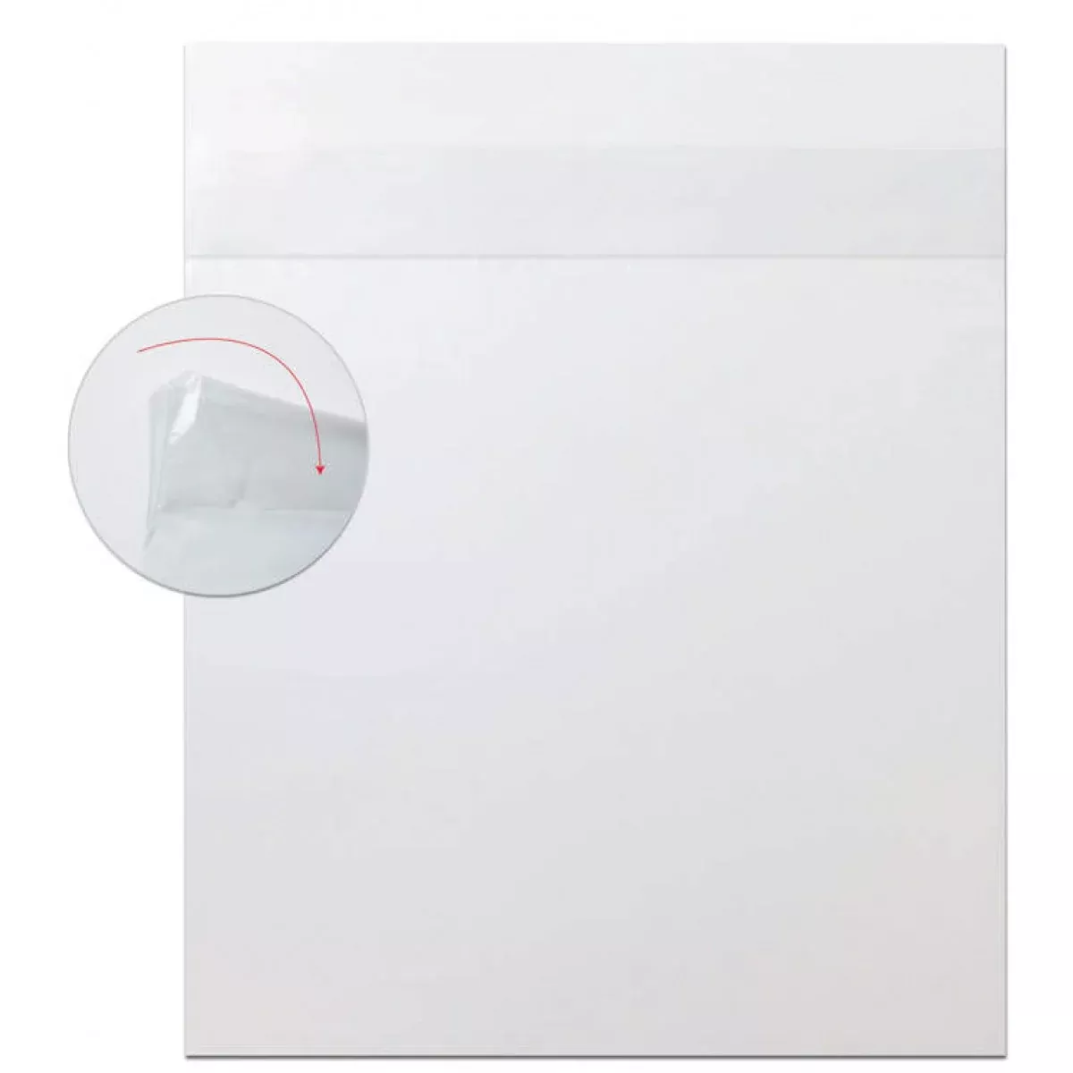 Safe-D-Covers Disposable Cassette Cover Overlock Fits 8"X10" - 100 Per Box