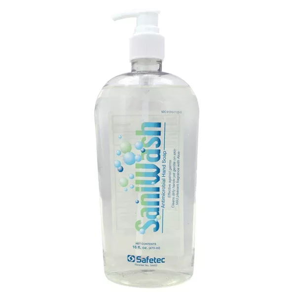 Safetec SaniWash Antimicrobial Hand Soap AM-11-34452