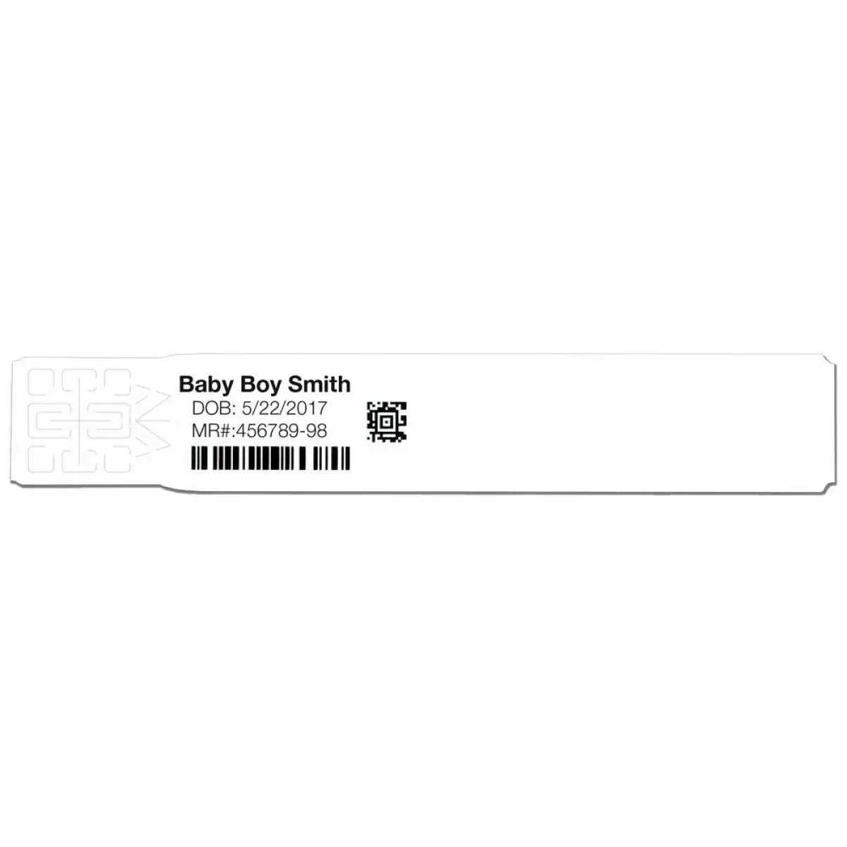 Scanband Dr Infant 1" Core, 4.6" Outer Diameter, White