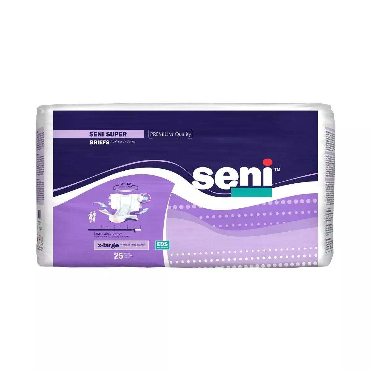 Seni Super Heavy Absorbency Incontinence Briefs