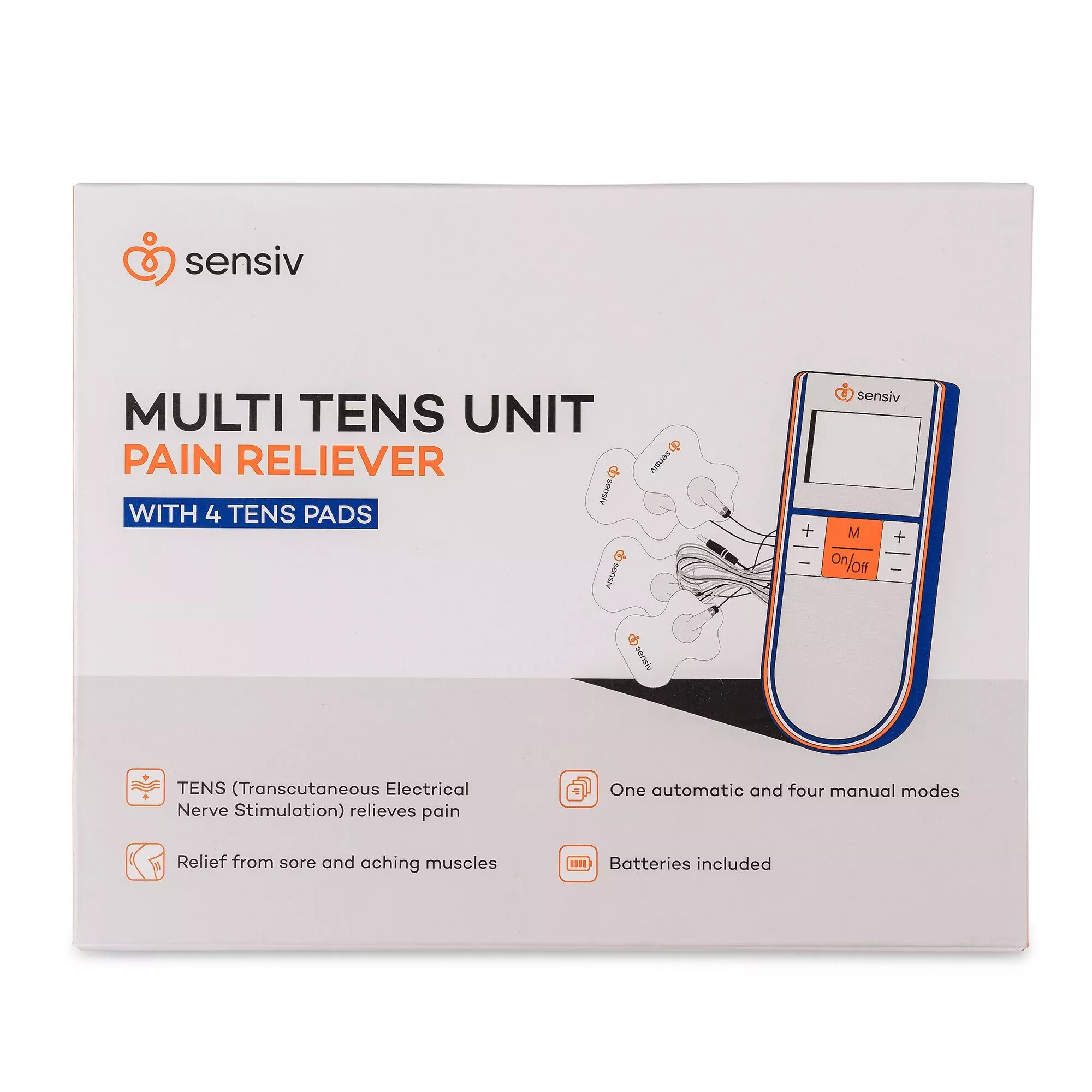 Sensiv Multi-Channel Pain Relief TENS Unit