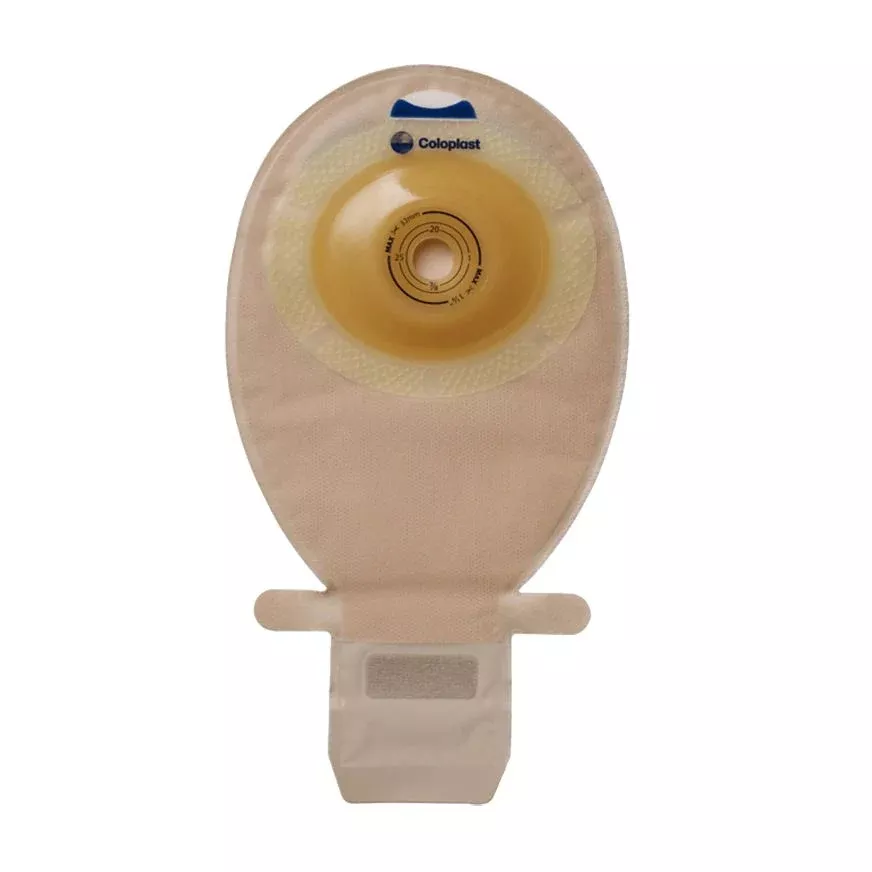 SenSura Xpro Wide Outlet Pre-Cut 1" Drainable Pouch With Filter, Maxi, Convex Light, Opaque