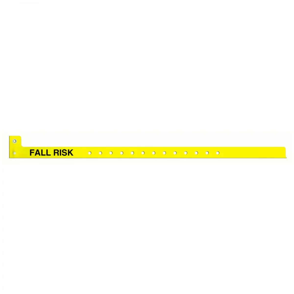 Sentry Alert Wristband Poly "Fall Risk" Pre-Printed, State Standardization 1/2" X 10" Adult/Pedi Yellow - 500 Per Box