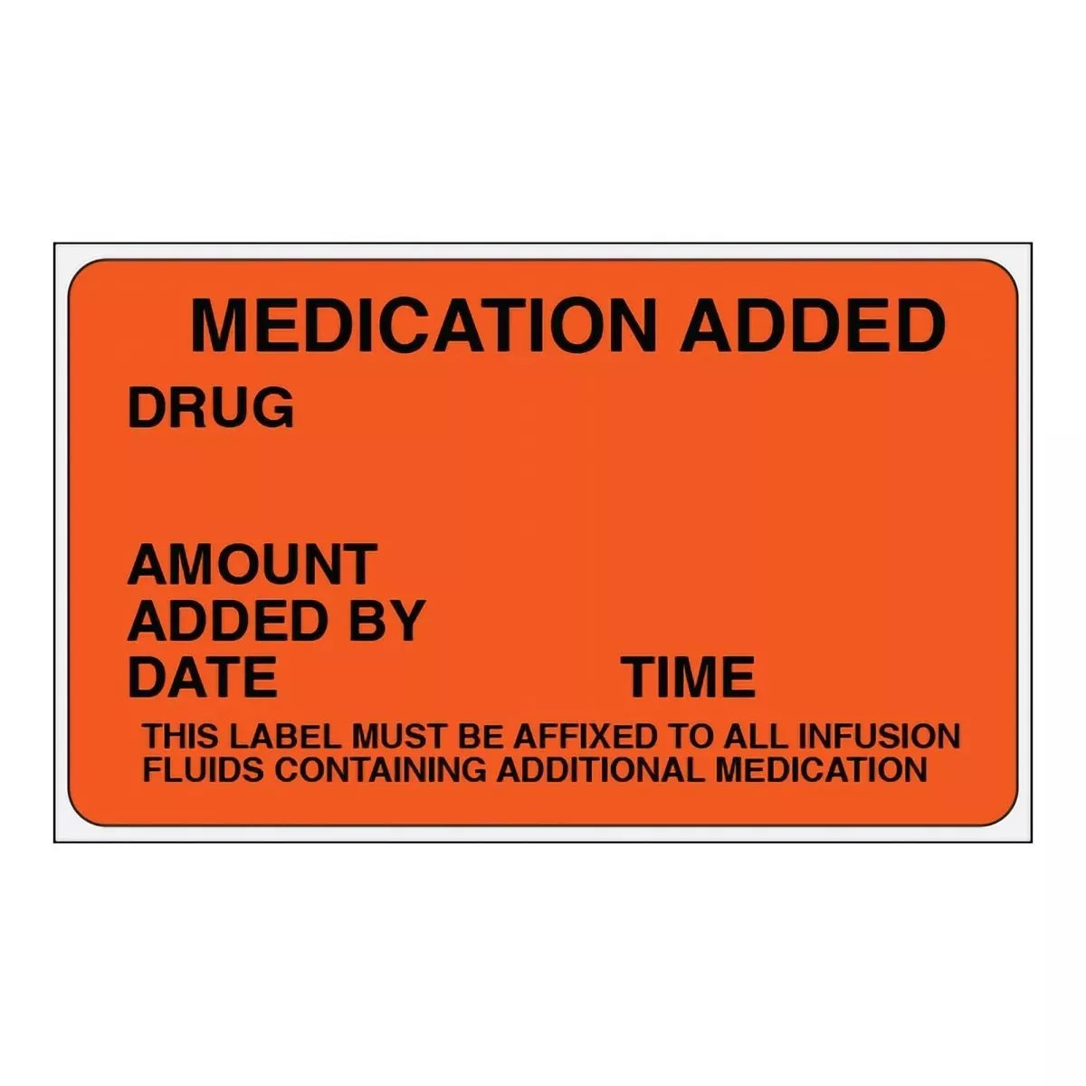 Shamrock Anesthesia Pre Printed Label