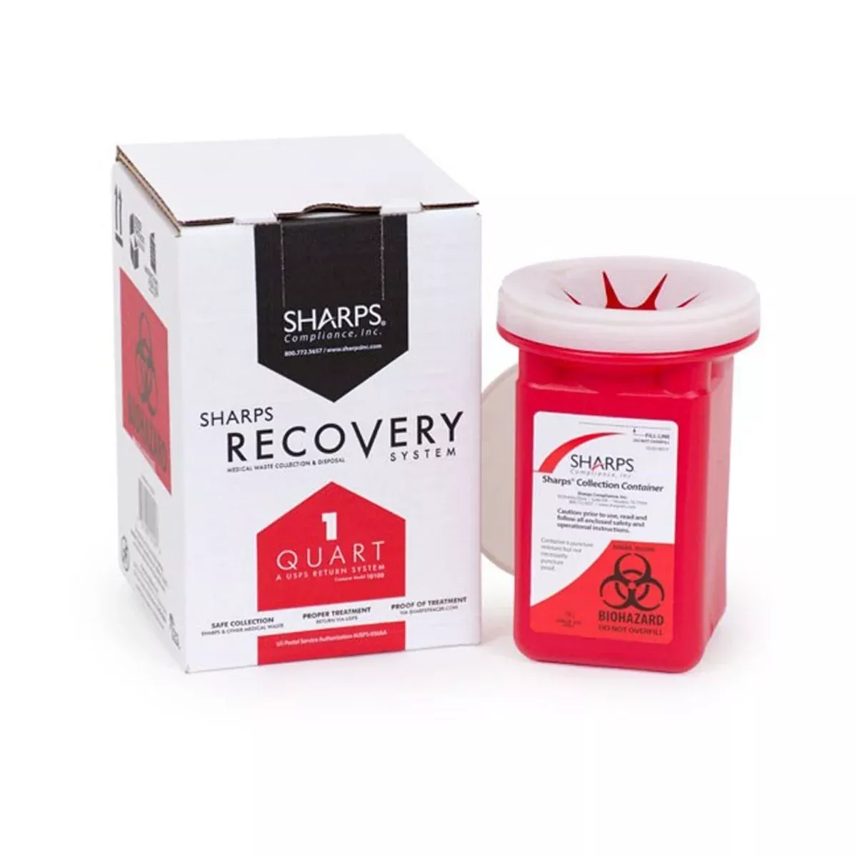 Sharps Recovery System Mailback Sharps Container