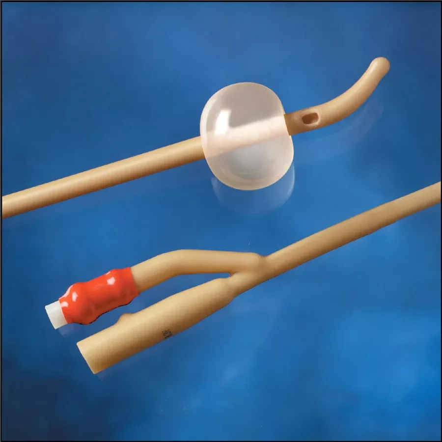Silicone-Elastomer Coated Latex Foley Catheters Coude 14Fr 10ml Ballon
