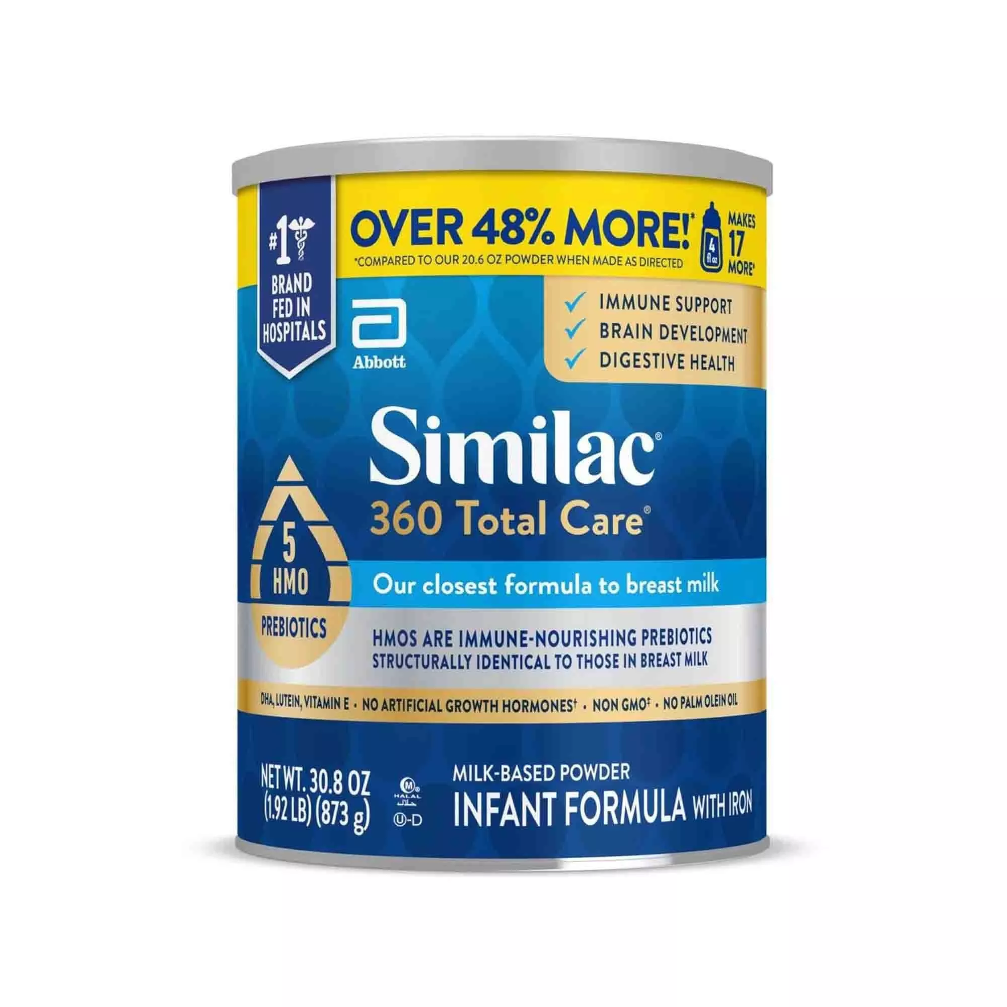 Similac 360 Total Care Milk-Based Powder Infant Formula