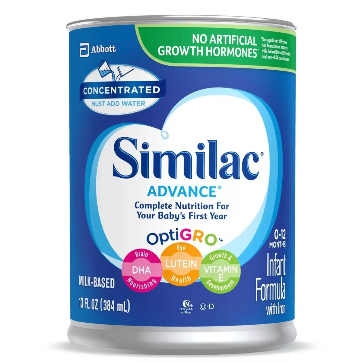 Similac Advance 20 Liquid Concentrate Infant Formula