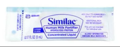 Similac Liquid Human Milk Fortifier | Abbott Nutrition 63010