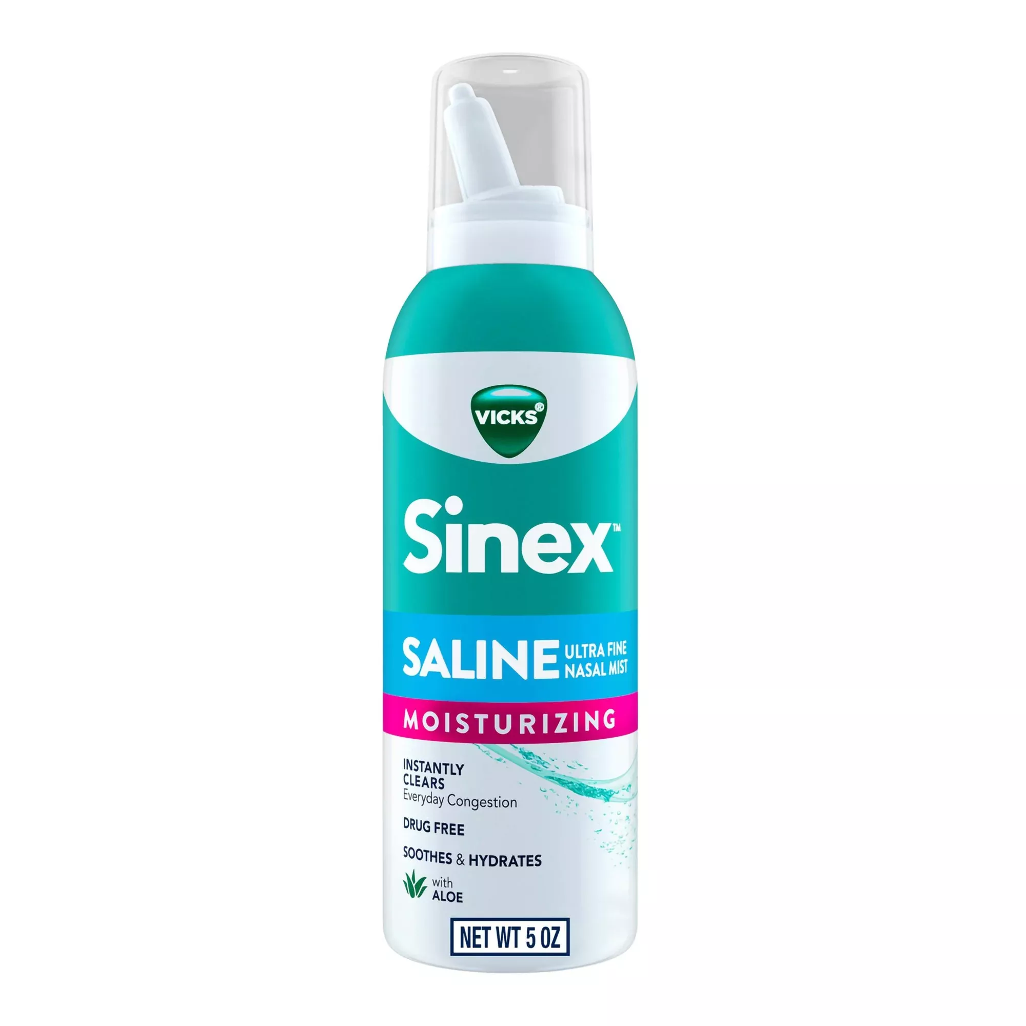 Sinex Saline Ultra Fine Nasal Mist Moisturizing with Aloe