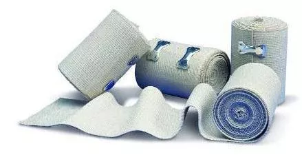Single Hook And Loop / Clip Detached Closure Compression Bandage