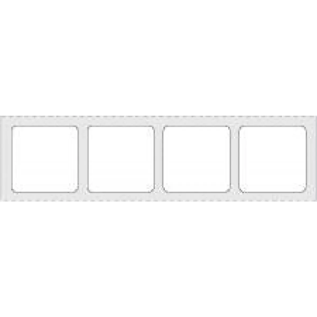 Slide Label - Thermal Transfer (Synthetic, Permanent) 3" Core 7/8" X 7/8" White - 20000 Per Roll