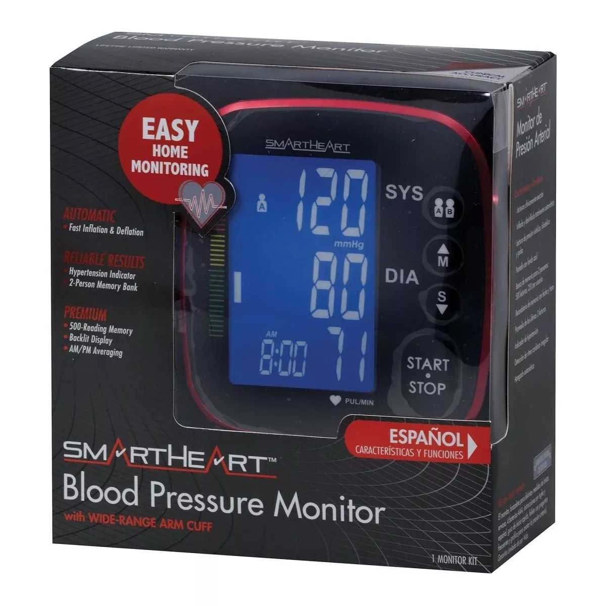 Smarthear Arm Automatic Blood Pressure Monitor