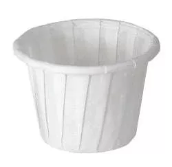 Solo Paper Souffle Portion Cups, .05 - 1.0 oz